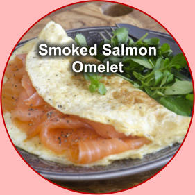 Smoked Salmon Omelet
