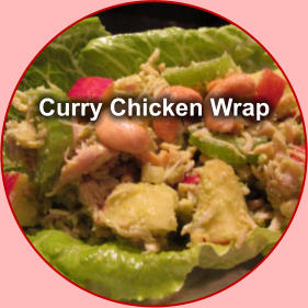 Curry Chicken Wrap